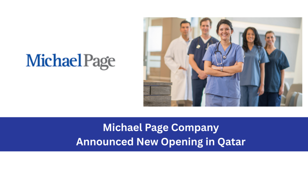 Michael Page Company Announced New Opening in Qatar