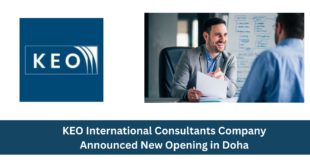 KEO International Consultants Company Announced New Opening in Doha
